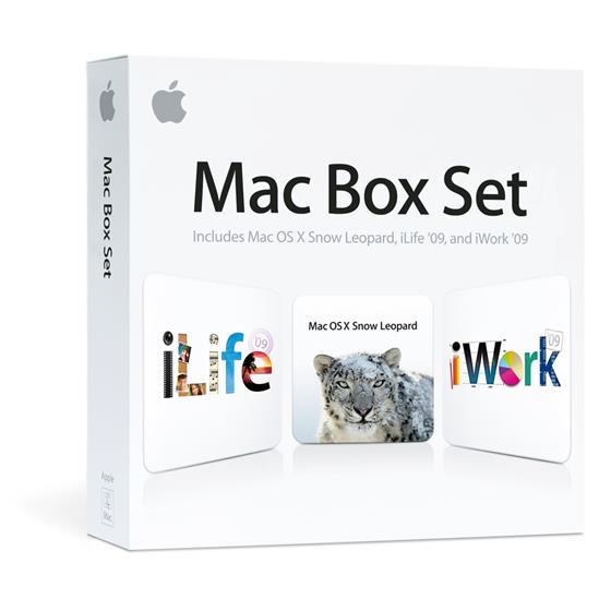 Mac Box Set Family pack (iLife 09, iWork 09, Mac OS X 10.6) CZ
