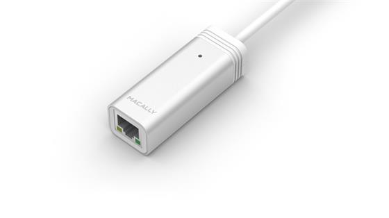 Macally adapter USB 3.0 – Gigabitový Ethernet, hliníkové provedení