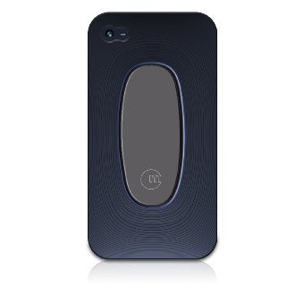 Macally Msuit, silikonový obal pro iPhone 4, černý