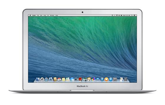 MacBook Air 13-inch dual-core i5 1.3GHz/4GB/128GB flash, IE klávesnice