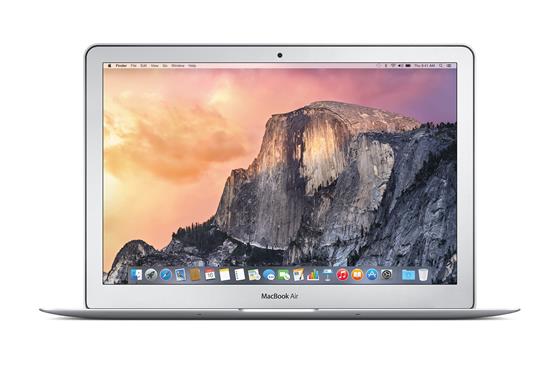 MacBook Air 13-inch dual-core i5 1.4GHz/4GB/HD5000/128GB flash, IE klávesnice