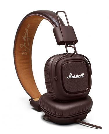 Marshall Major - Brown - kvalitní uzavřená sluchátka s mikrofonem
