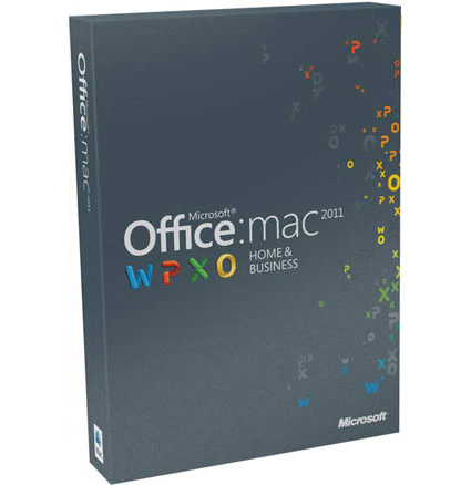 Microsoft Office 2011 Home & Business - 1PK DVD