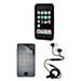 muvit Music Pack, sluch�tka + silikonov� pouzdro pro iPod touch 4G, �ern�