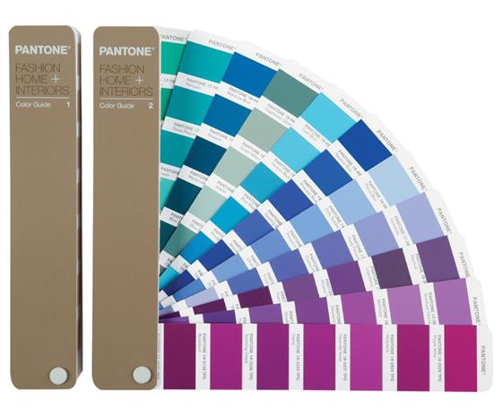 PANTONE FHI (Fashion + Home + Interiors) Color Guide (papírový textilní vzorník)