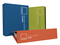 PANTONE Solid Color Chips, tři knihy