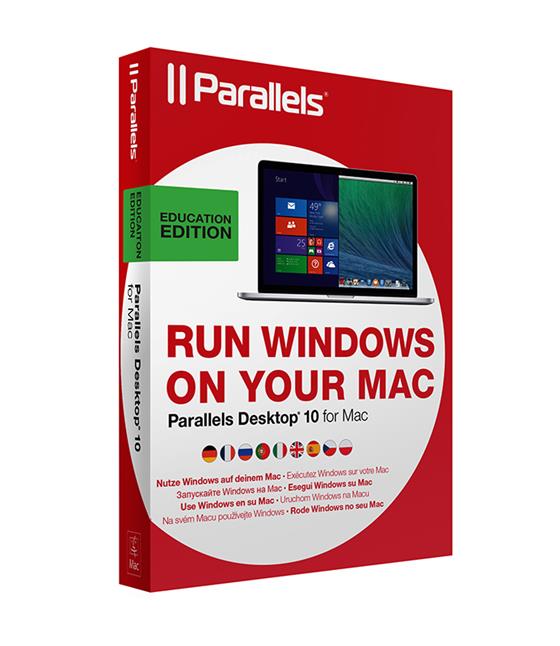 Parallels Desktop 10 Mac CZ/IE EDU + free upgrade na 11