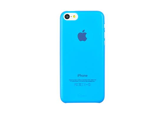 pinlo Slice 3, ultratenký obal pro iPhone 5C, modrý (průhledný)