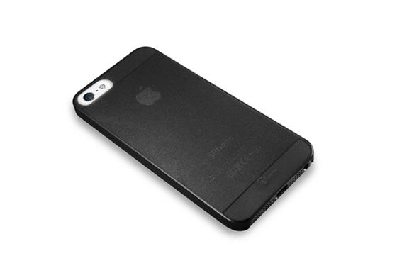 pinlo Slice 3, ultratenký obal pro iPhone 5S/5, černý (průhledný)