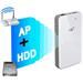PQI AirBank 1TB White (extern� disk+WiFi p��stupov� bod)