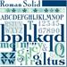 Roman Solid Alternate OpenType Mac/Win CE