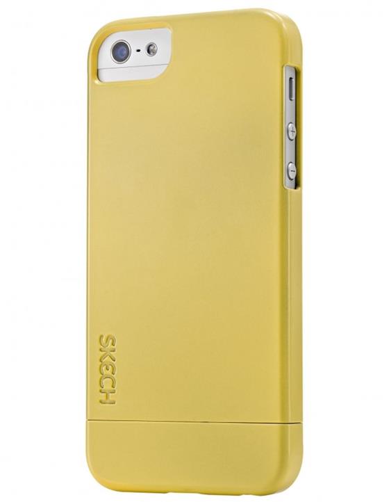 SKECH Sugar, plastové pouzdro pro iPhone 5S/5, žluté