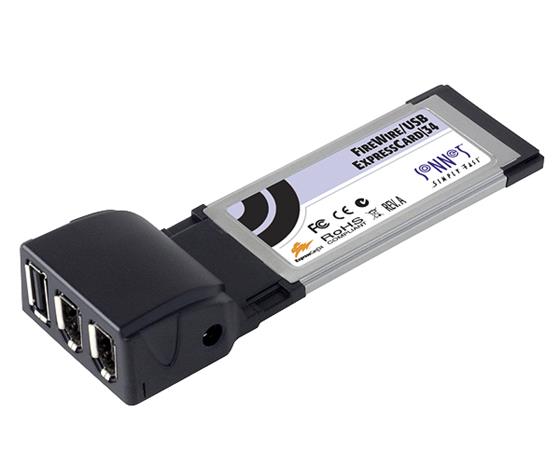 Sonnet FireWire/USB ExpressCard/34