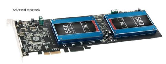 Sonnet Tempo SSD Pro 6Gb/s SATA PCIe 2.0 Drive Card for SSDs