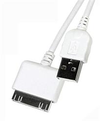 Sonnet USB kabel pro iPod b�l� (Dock Connector)
