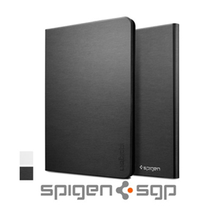 Spigen Slimbook Case Metallic Black pro iPad Mini (+ stojánek)