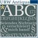 URW Antiqua Alternative 2039 Super Italic OpenType Mac/Win CE