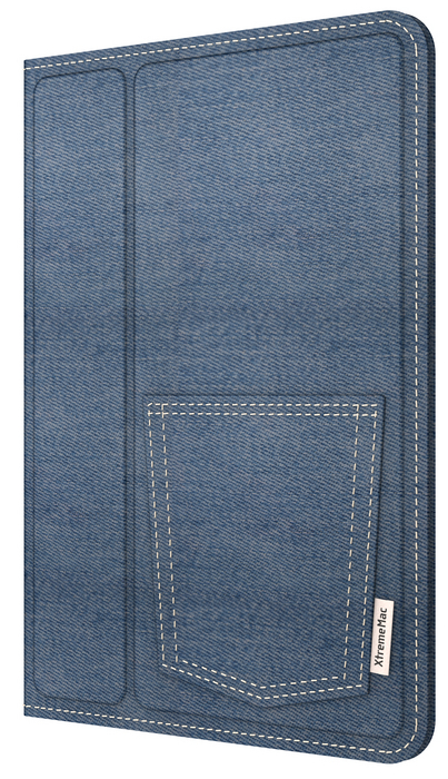 XtremeMac Microfolio - textilní obal pro iPad mini - modrý jeans