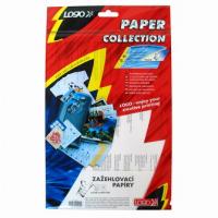 Za�ehlovac� pap�r, pro tmav� tri�ka A4, 5 list�, pro inkoustov� tisk (Logo)