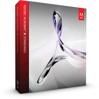 Acrobat X Standard Win IE DVD Pack
