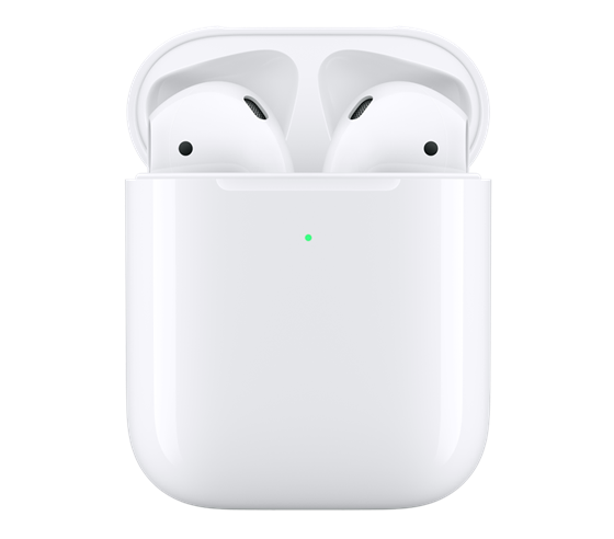 AirPods s bezdrátovým nabíjecím pouzdrem