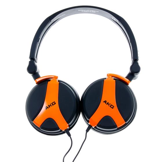 AKG K 518 - Uzavřená sluchátka AKG - oranžová