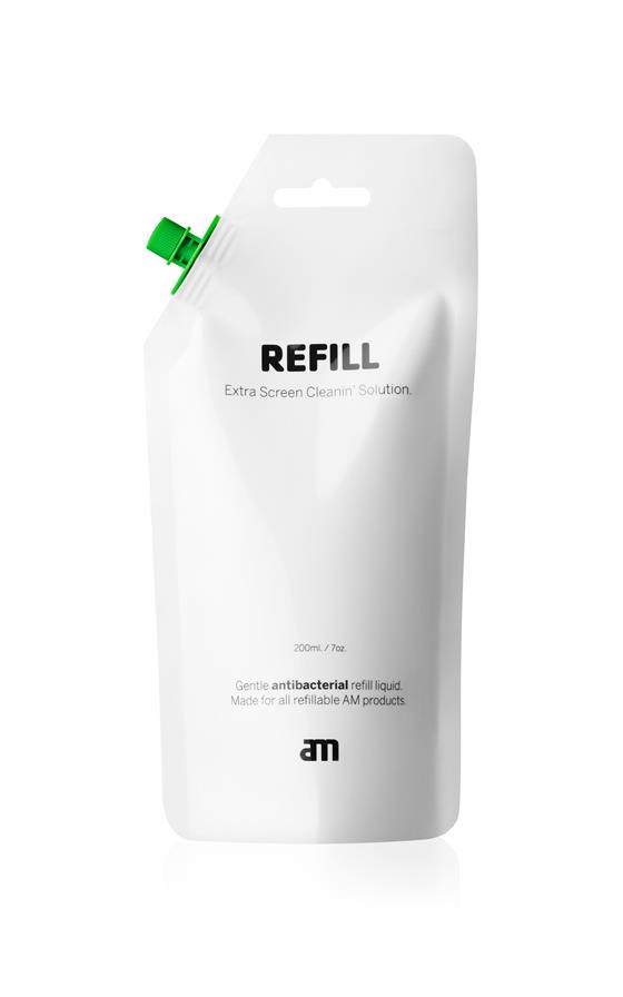 AM Lab Refill - doplnující tekutina pro čistící spreje 200ml, zelená