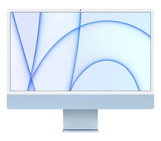 Apple iMac 24'' M1 (8CPU+8GPU) CTO, modrý, CZ NUM