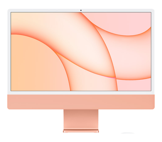 Apple iMac 24'' M1 (8CPU+8GPU) CTO, oranžový, CZ NUM