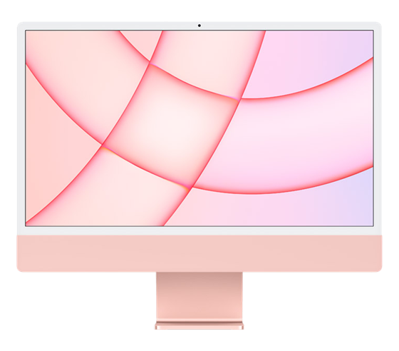 Apple iMac 24'' M1 (8CPU+8GPU) CTO, růžový, CZ NUM