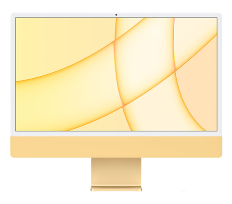 Apple iMac 24'' M1 (8CPU+8GPU) CTO, žlutý, CZ NUM