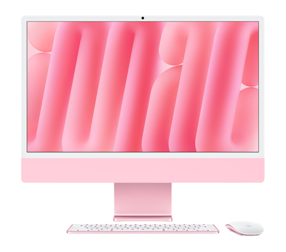 Apple iMac 24'' M4 (10CPU+10GPU), růžový