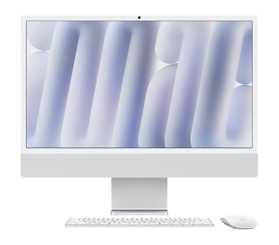 Apple iMac 24'' M4 (10CPU+10GPU), stříbrný