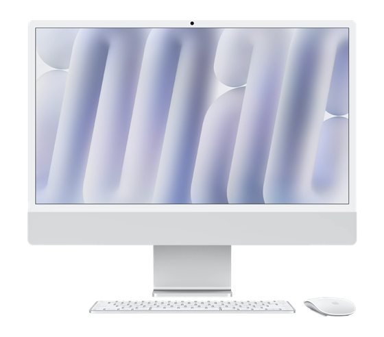 Apple iMac 24'' M4 (10CPU+10GPU), stříbrný