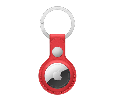Apple kožená klíčenka na AirTag