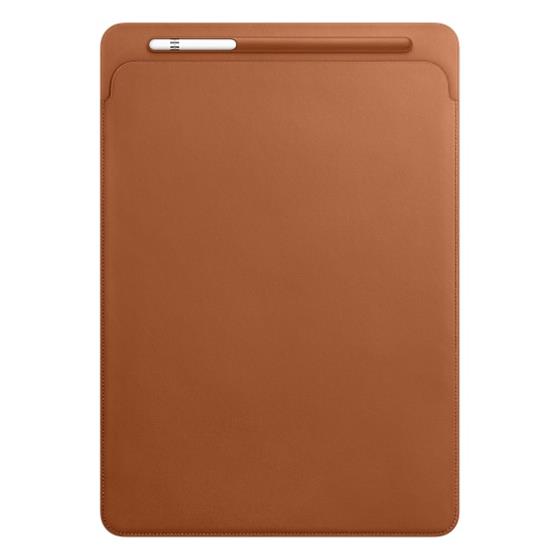Apple Leather Sleeve - kožený návlek na 12,9" iPad Pro – sedlově hnědý