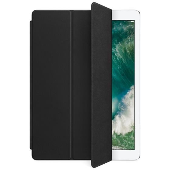 Apple Leather Smart Cover - kožený kryt na 12,9" iPad Pro – černý