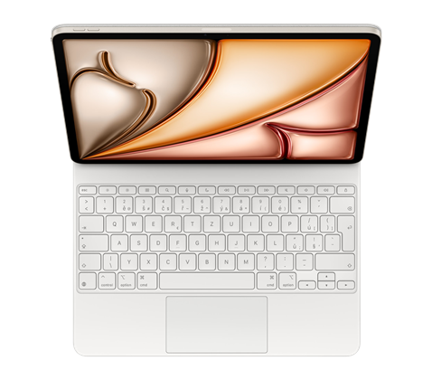 Apple Magic Keyboard pro iPad Air 13" (M3) CZ – bílý