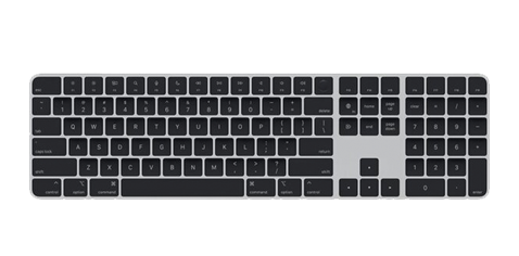 Apple Magic Keyboard s Touch ID, černé klávesy (2022)