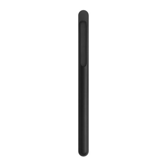 Apple Pouzdro na Apple Pencil - černé