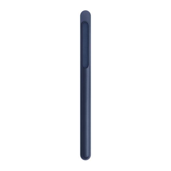 Apple Pouzdro na Apple Pencil - půlnočně modré