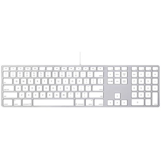Apple USB Keyboard klávesnice CZ - česká vč. numerického bloku.