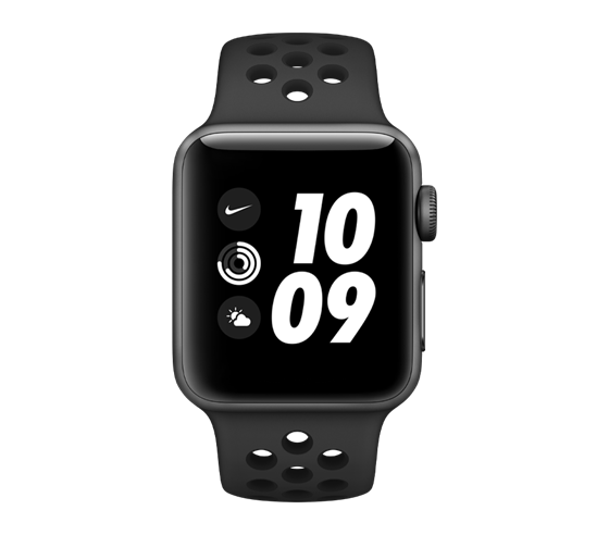 Apple Watch Nike Series 3, vesmírně šedé