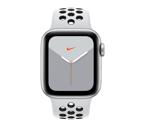 Apple Watch Nike Series 5, stříbrné