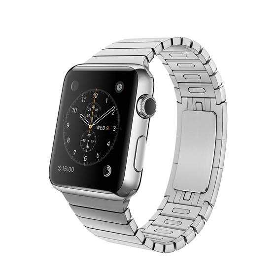 Apple Watch - pouzdro z nerezové oceli s článkovým tahem - velikosti 38 a 42 mm