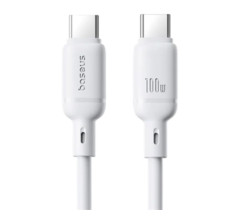 Baseus Rychlonabíjecí kabel USB-C/USB-C 1m 100W, Silky 