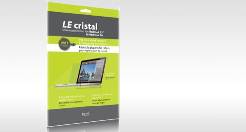 be.ez LEcristal, matná folie na displej pro Apple Macbook (Pro, Air) 13"