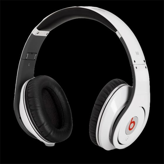 Beats By Dr. Dre STUDIO WHITE - skládací sluchátka Over Ear bílá s ovládáním