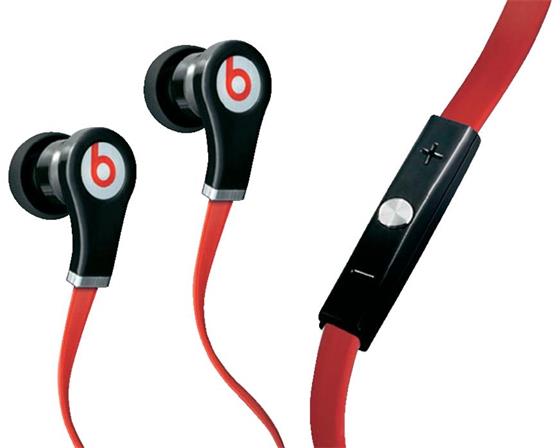 Beats By Dr. Dre TOUR Black - sluchátka černá (do uší) s ovládáním