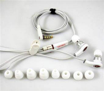 Beats By Dr. Dre TOUR WHITE - bílá (do uší) s ovládáním